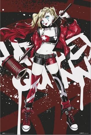 Poster, film poster DC Comics - Harley Quinn 61x91,5 cm