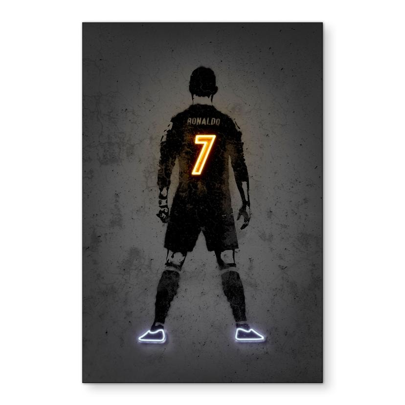 Billede af Ronaldo - Alu-Dibond - Mielu – print på aluminium (Alu-Dibond)