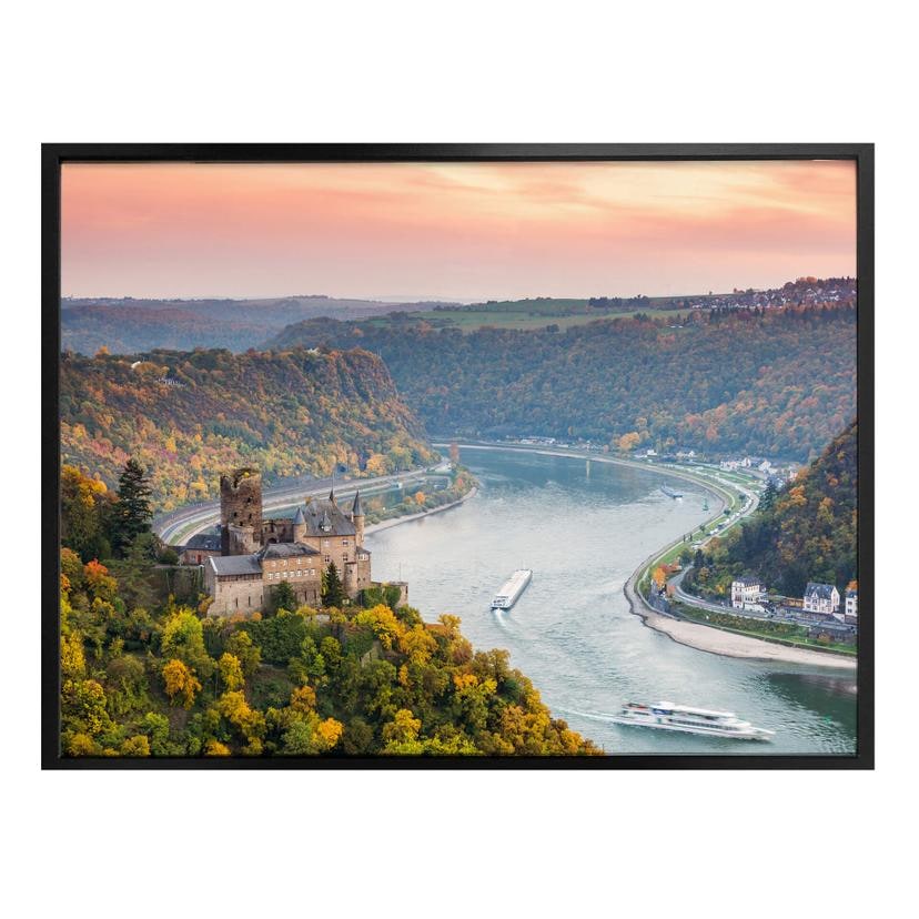Poster Colombo - Le Rhin en automne