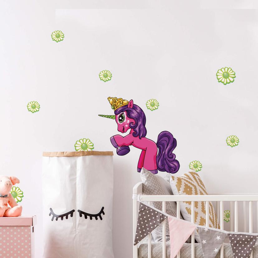 Wallsticker Filly Unicorn Friendship Alvara