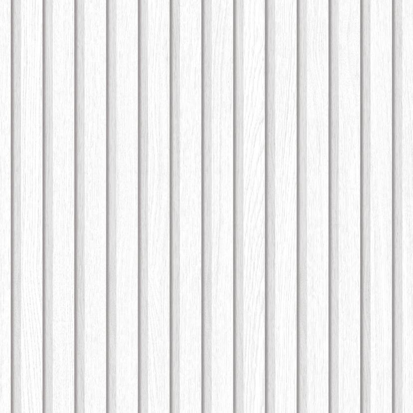Papel pintado autoadhesivo blanco aspecto madera scandi paneles de madera Vinilo adhesivo