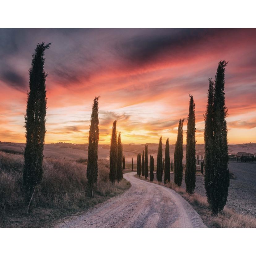 Fotomurale Anton Tuscany - Sunset