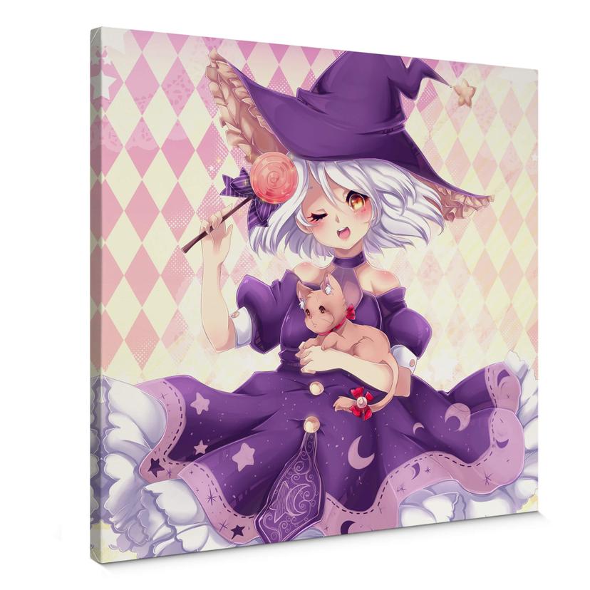 Lienzo La Doll Blanche - Brujita