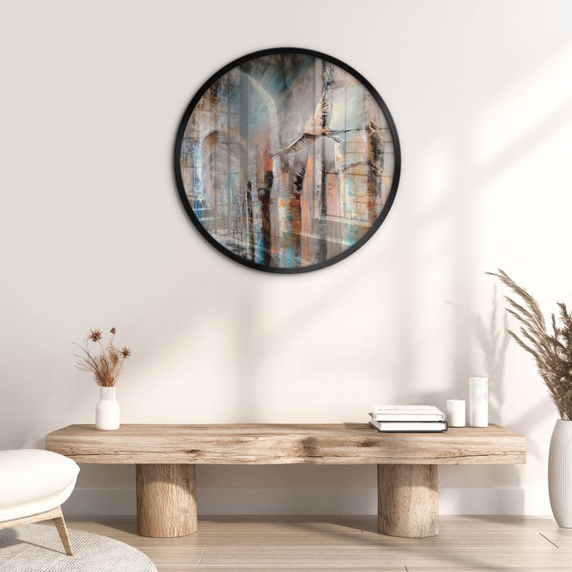 Poster Volo tra i portici - Schmucker - Round