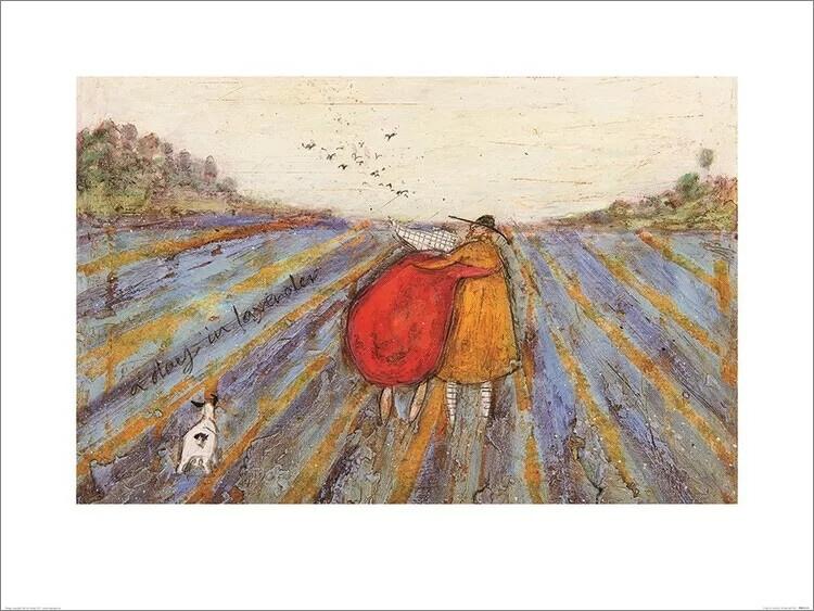 Plakat Sam Toft - A Day in Lavender kunsttryk, Sam Toft (80 x 60 cm)