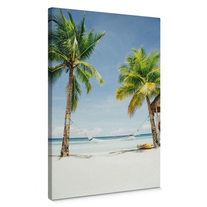 Tableau en toile - Hamac au paradis