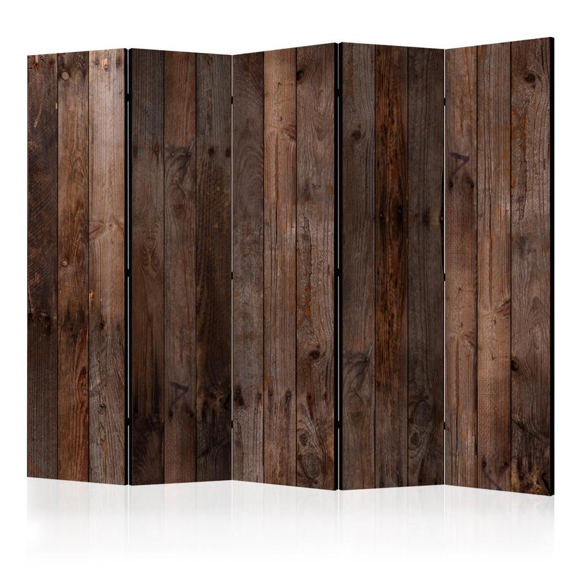 Schermo divisorio - Capanna di legno, 3 pezzi
