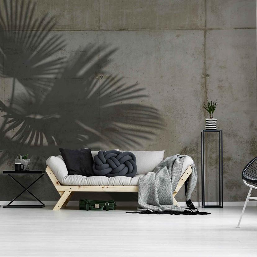 ShadeOfPalm2 i grågrøn - non-woven tapet Designwalls 2 - 2,55 x 3,5 m