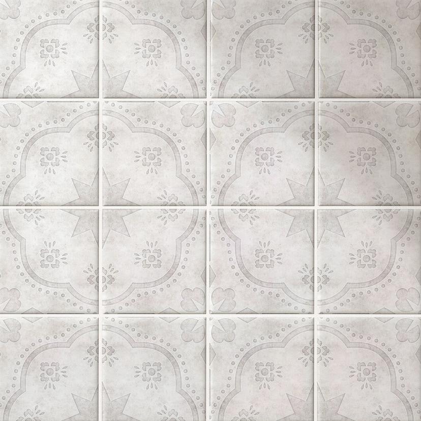 Azulejos Adhesivos nostalgia estrellas aspecto hormigón - lote de 12