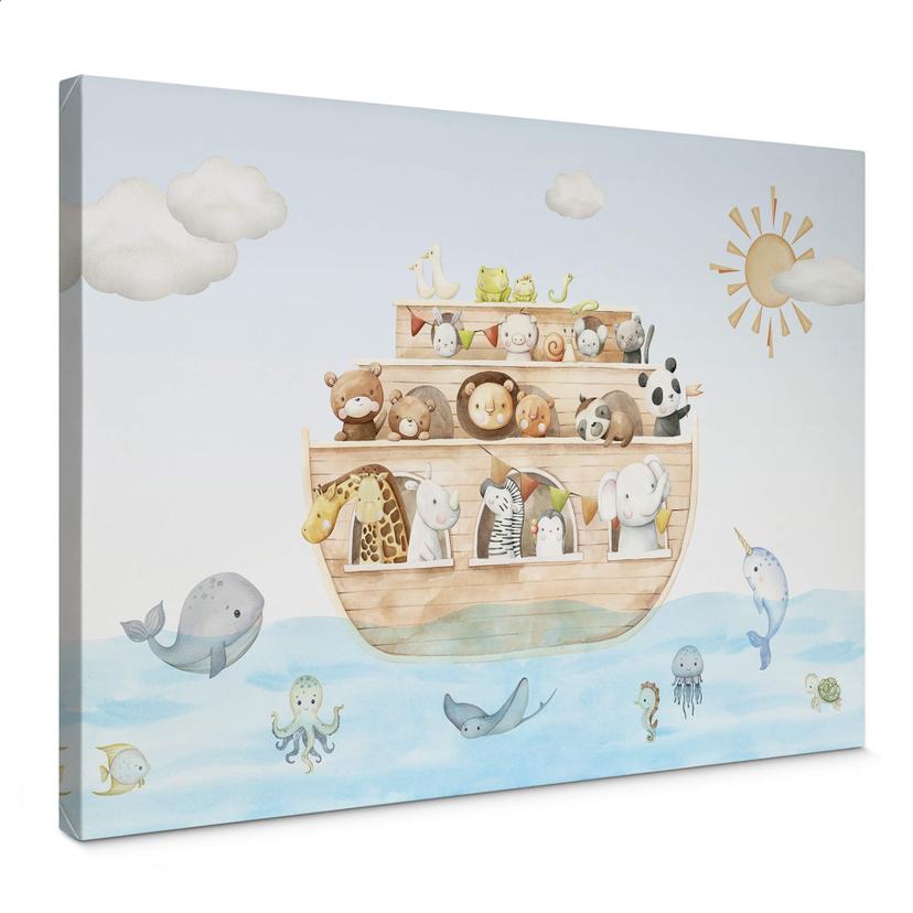 Lærredsprint - Oliver Robins - Noahs Ark