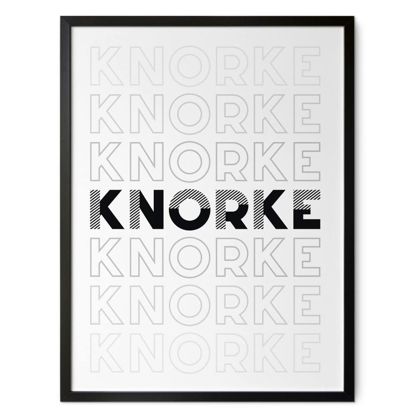 Poster Knorke
