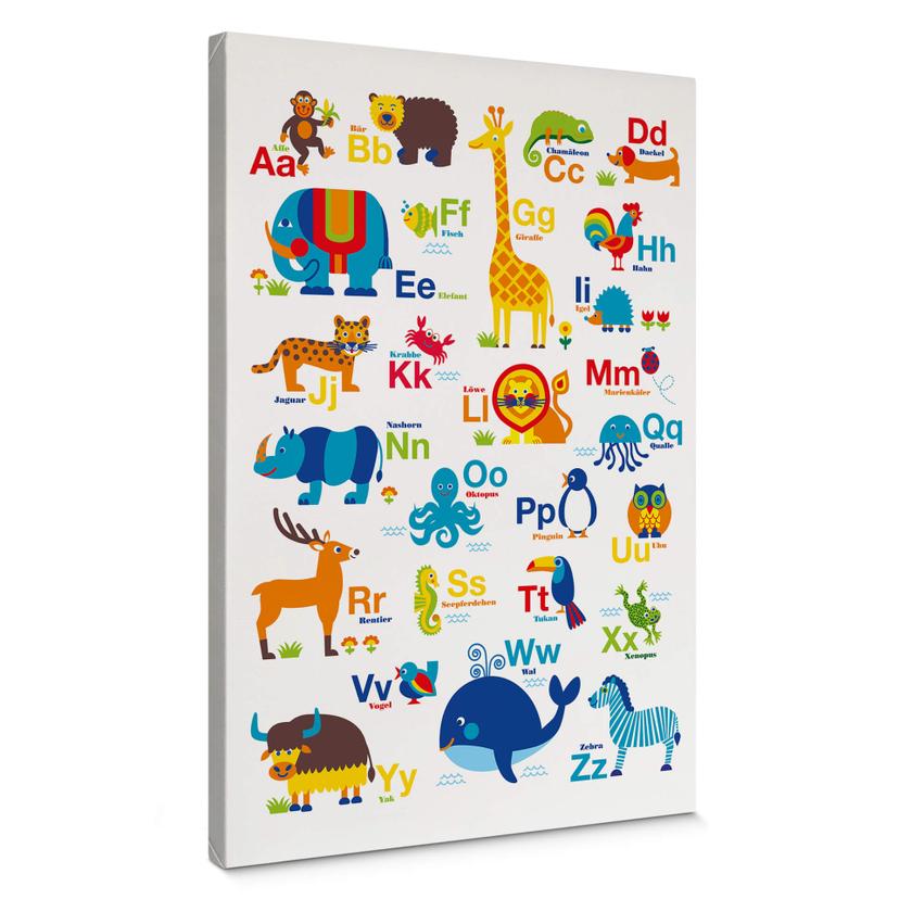 Lienzo byGraziela ABC Animales