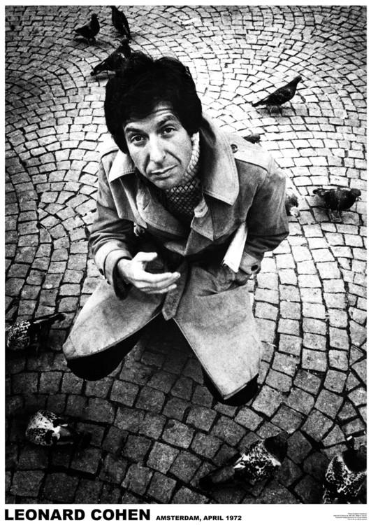 Plakat Leonard Cohen - Amsterdam '72, Plakat (59,4 x 84 cm)