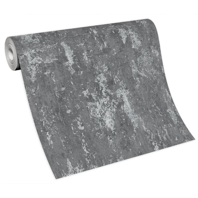 Erismann Vliesbehang Casual Chic Grijs