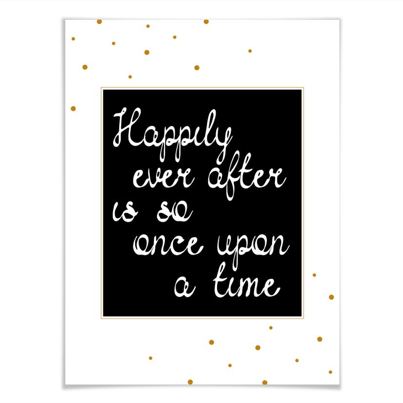 Poster Happily ever after