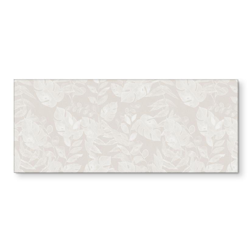 Rivestimento cucina Foglie tropicali Beige - Bloomery Decor