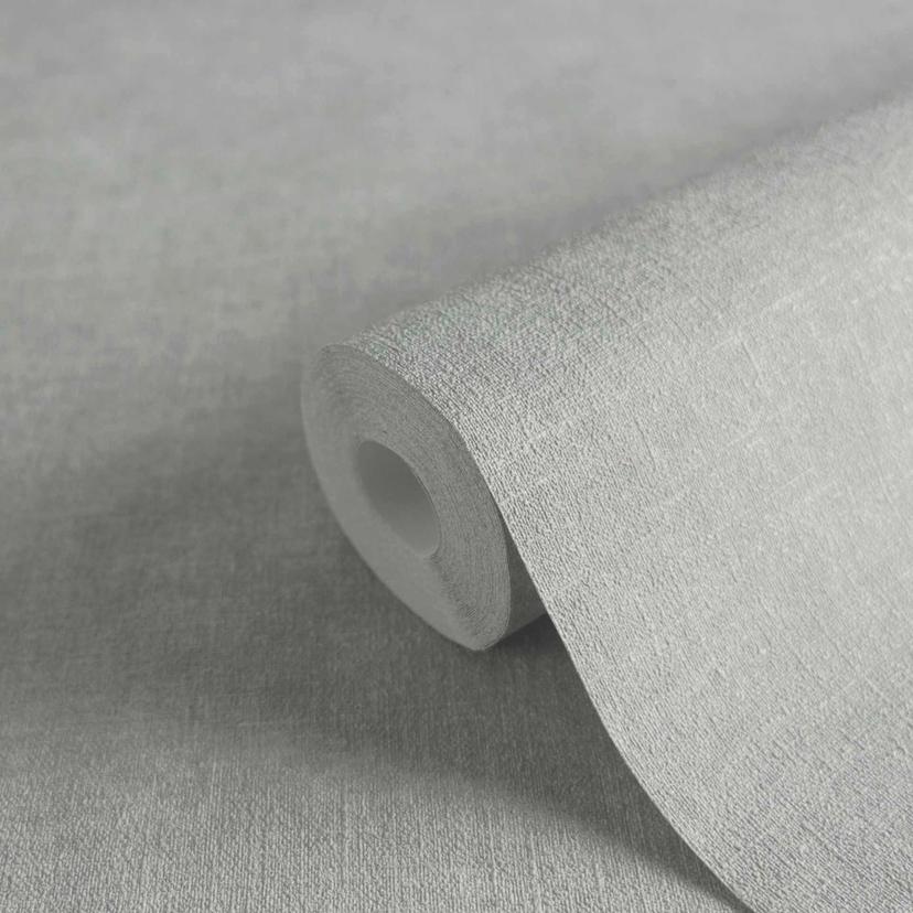 Carta da parati in tessuto grigio fresco - Carta da parati in tessuto non tessuto di semplice elegan