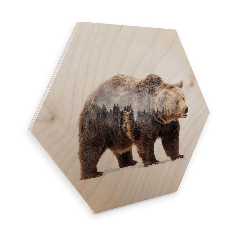 Hexagon Hout - Beáta - The Bear