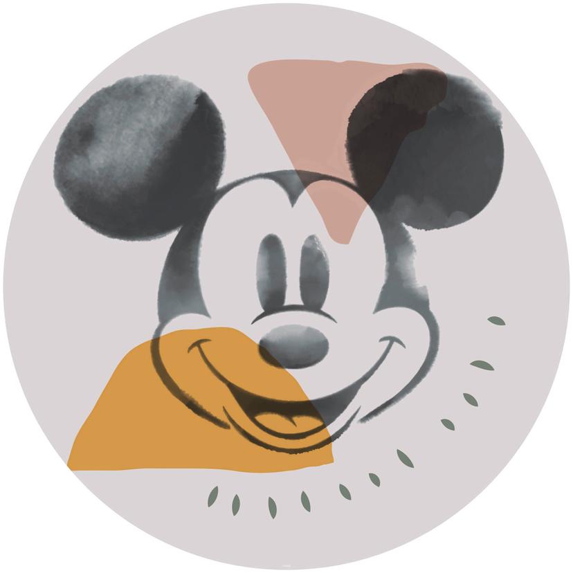 Selvklæbende non-woven tapet - Mickey Abstract - 125 x 125 cm