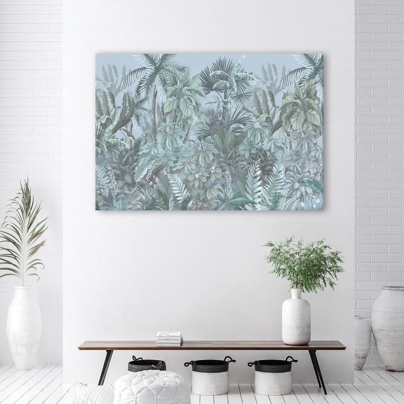 Stampe su tela, Foglie e alberi tropicali