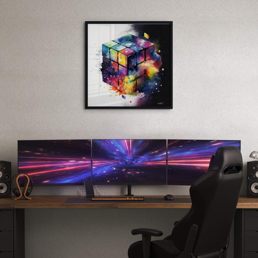 Poster Heine - Magical Rubik's Cube