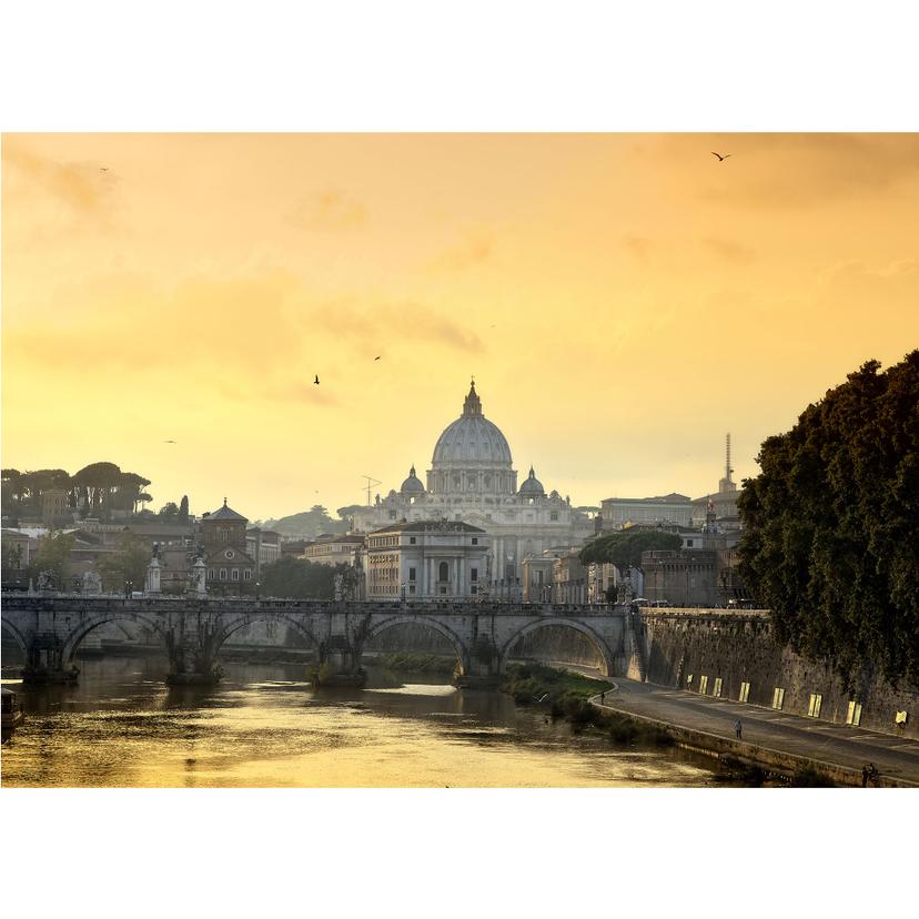 Fotomurale Ponte Sant'Angelo e San Pietro