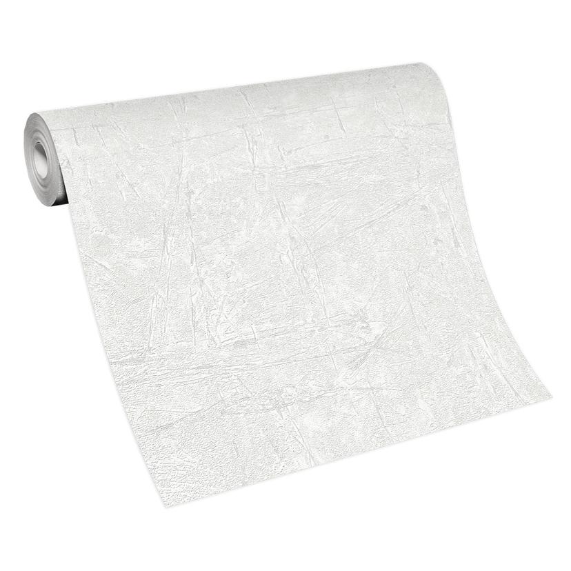 Carta da parati in tessuto non tessuto Erismann Focus bianco