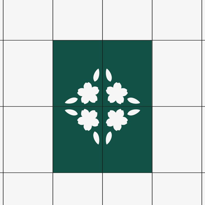 Adesivo murale - Decorazione per piastrelle - ornamento