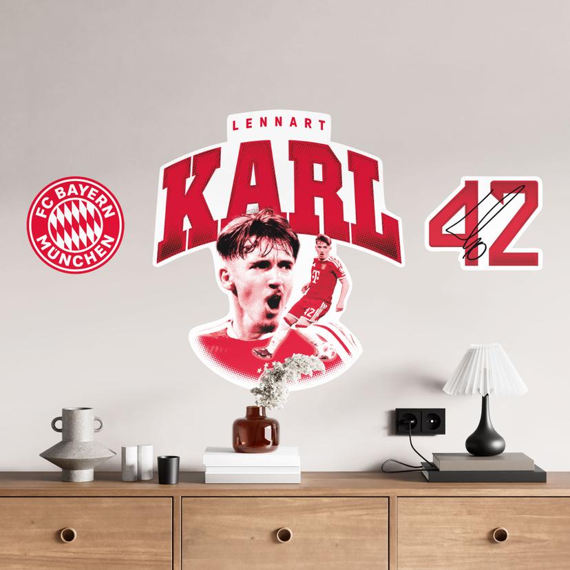 Wandsticker FCB - Lennart Karl 2026/27