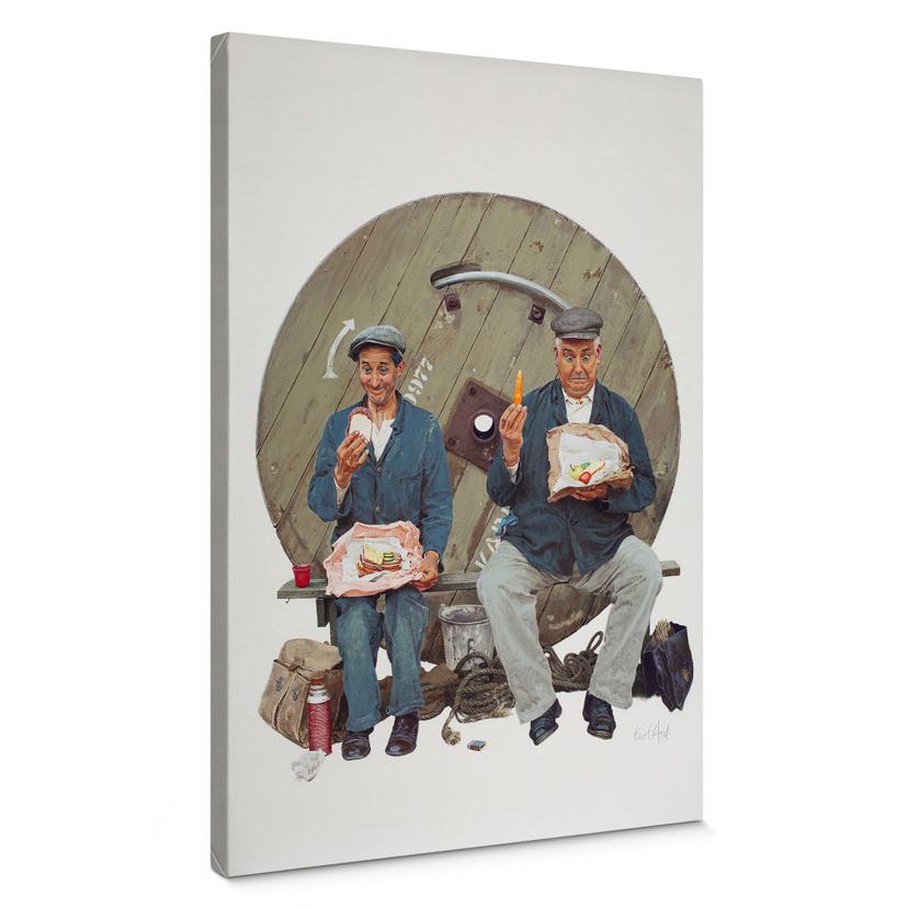 Leinwandbild Kurt Ard - Liebe ist unergründlich (1960) - 70x100 cm