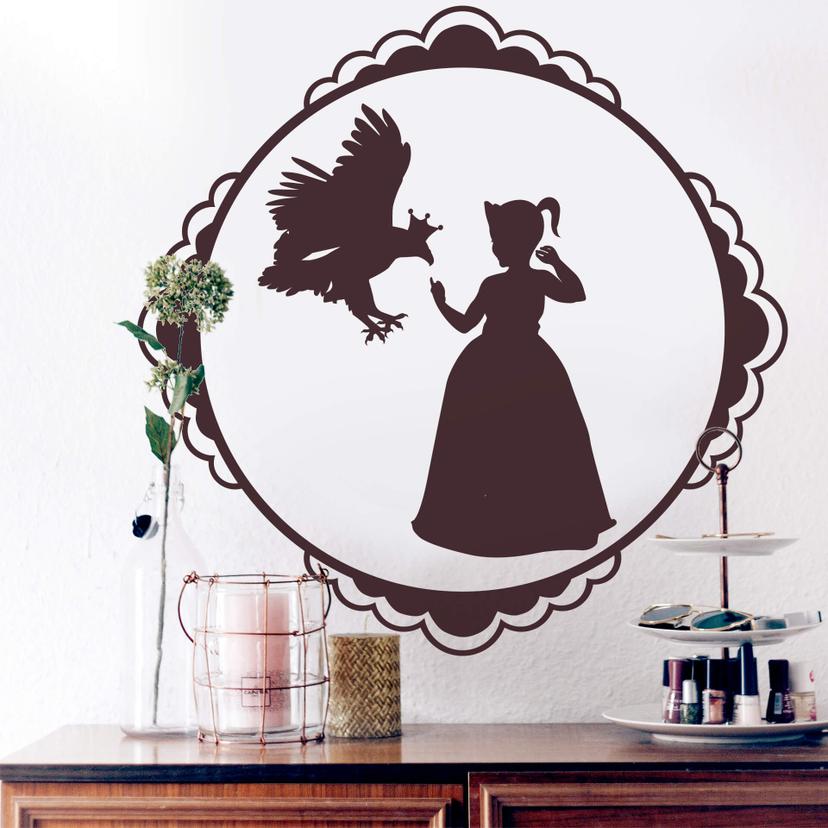 Sticker mural - Le monde fantastique - Princesse