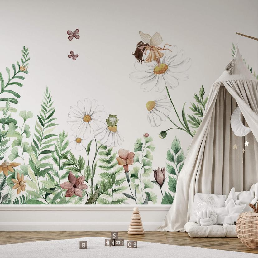 Kikki Belle - Fotomural de jardín de hadas