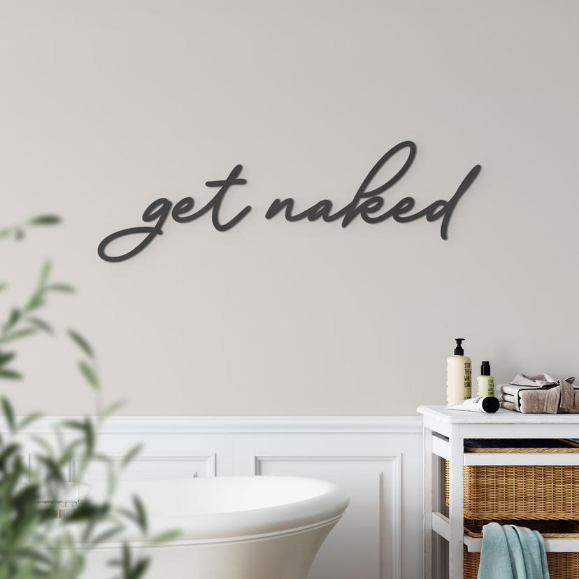 Litery MDF get naked