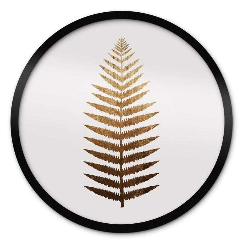 Plakat Kubistika - Golden Fern