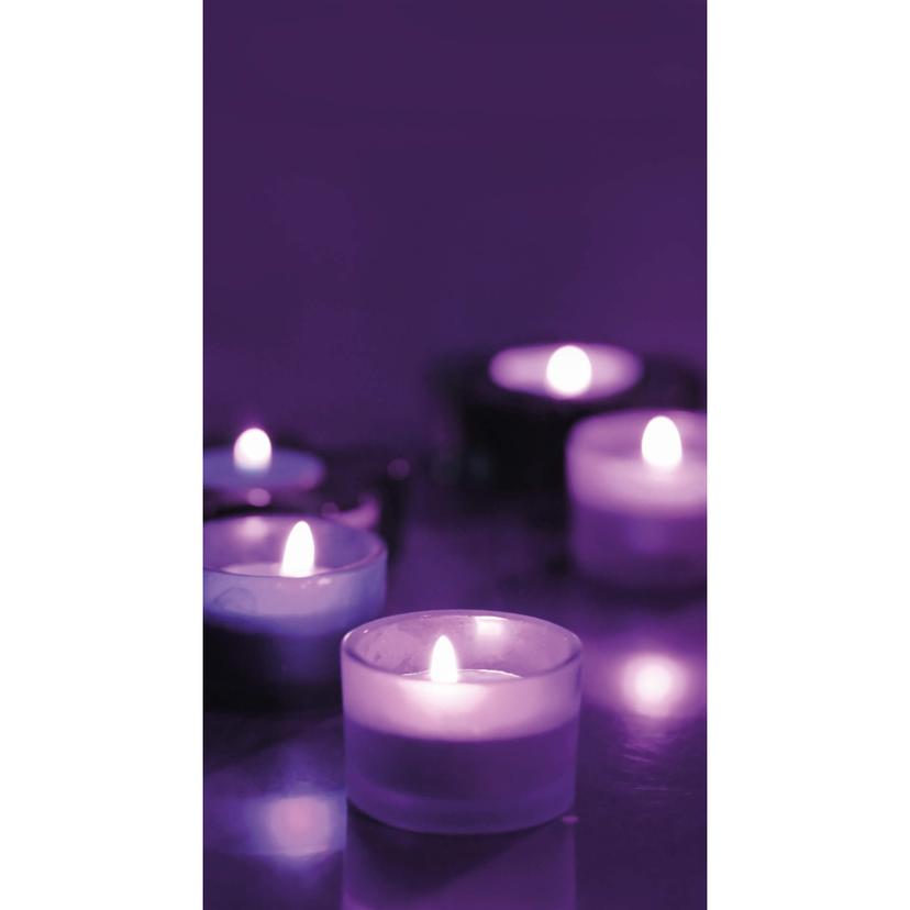 Fotomurale Candle Berry - 144x260 cm