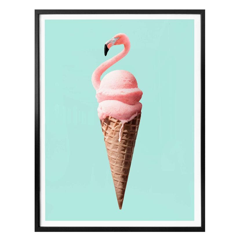 Póster Loose - Helado de flamenco