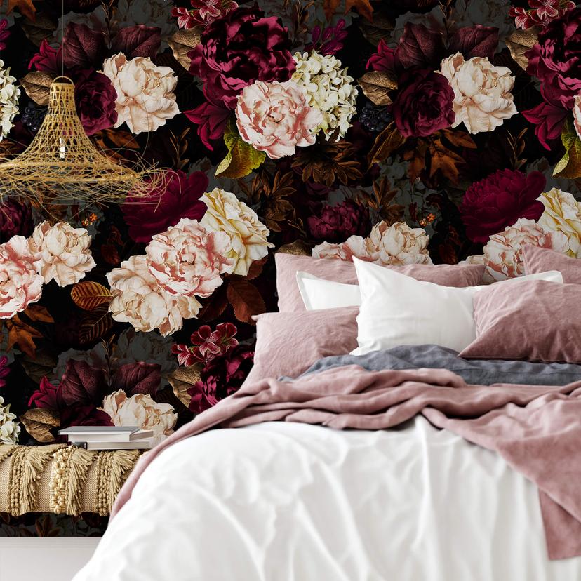 Carta da parati a motivi UN Designs - Fiori