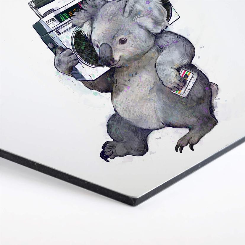 Esagoni Alu-dibond Graves - Music Koala