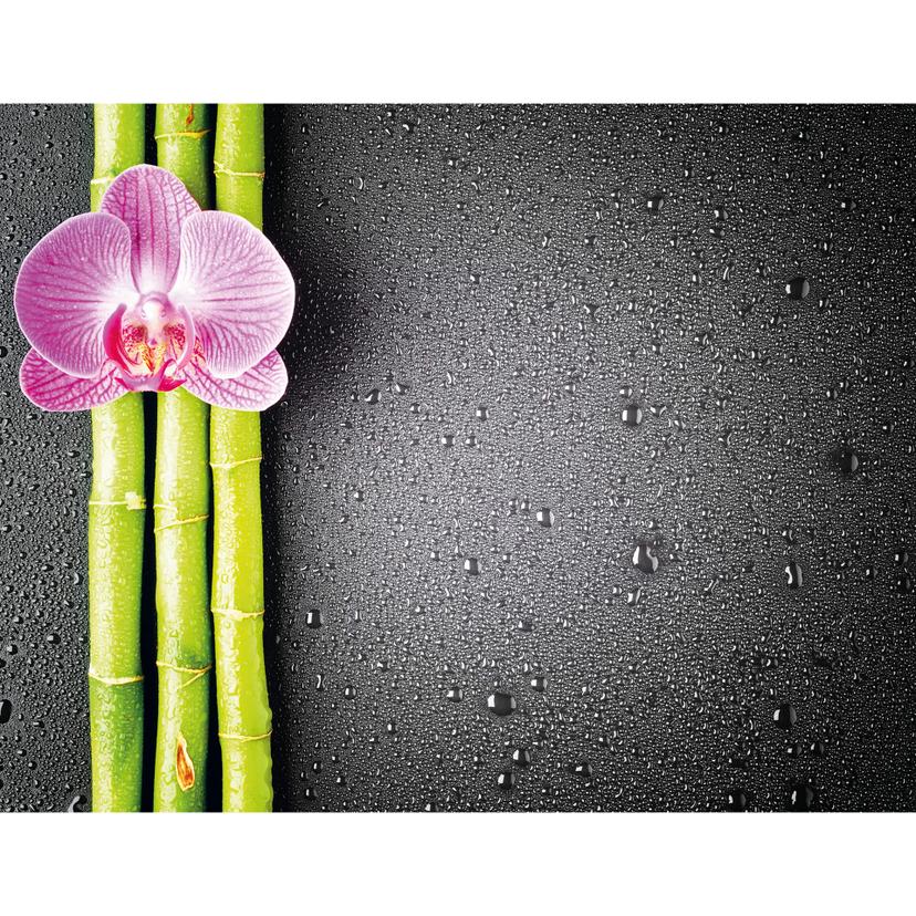 Fotomurale – Orchidea e bambù