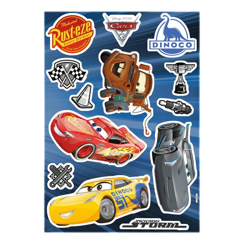 Adesivo -Cars 3 – 13 stickers