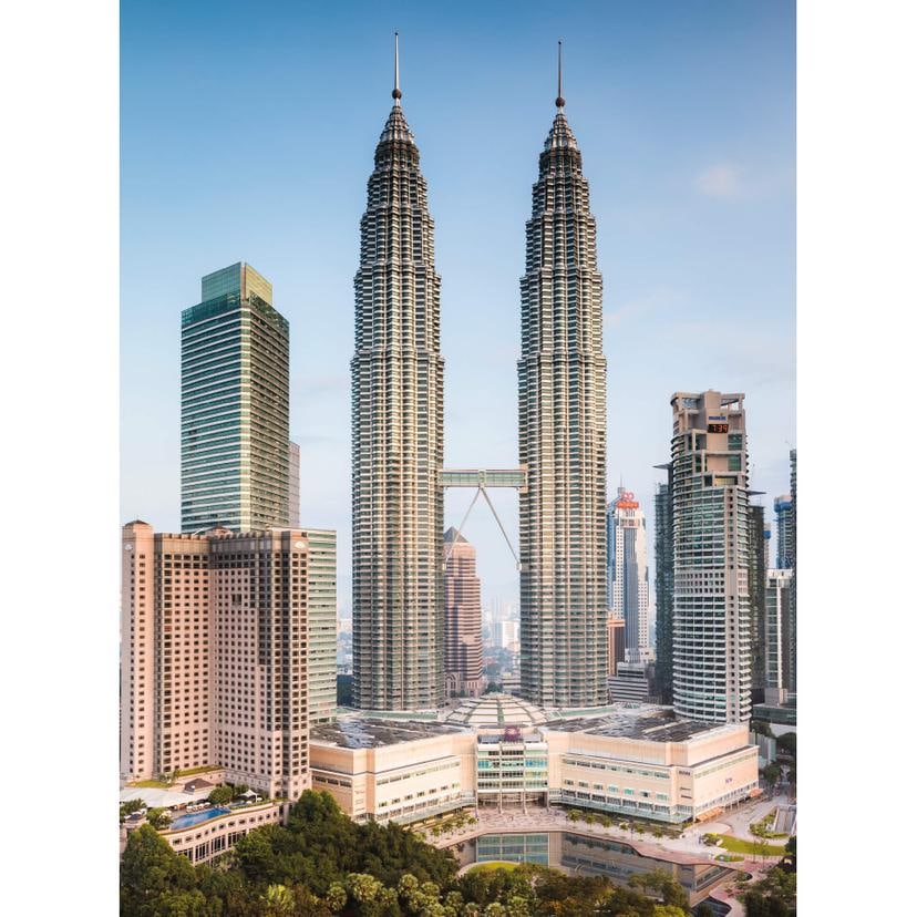 Fotomurale Colombo - Torri Petronas a Kuala Lumpur