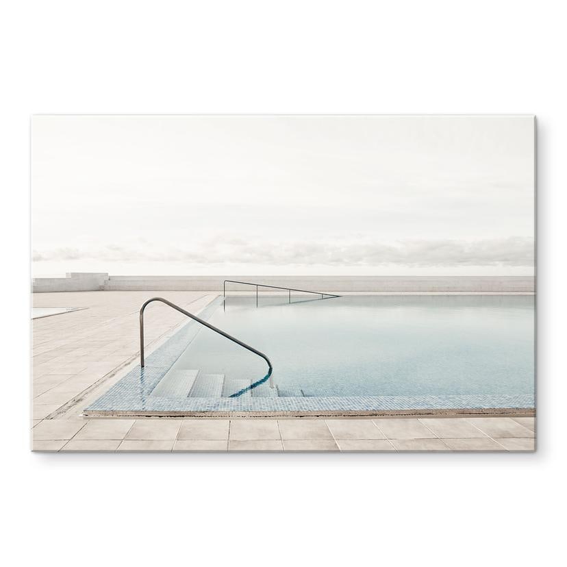 Akrylbillede Infinity-pool med udsigt til skyerne - Steinkopff
