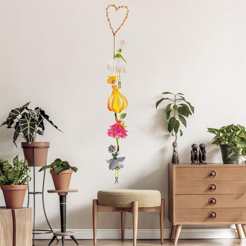 Leffler Wallsticker - Blomsterkvinder