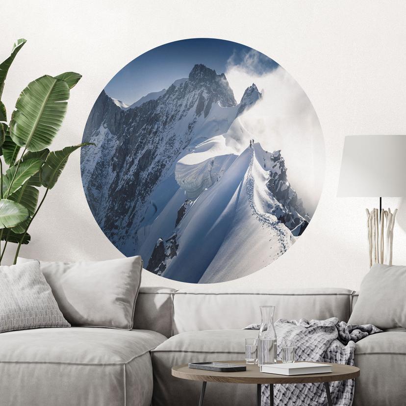 Mont Blanc topmøde Wallsticker - Nienartowicz - Runde