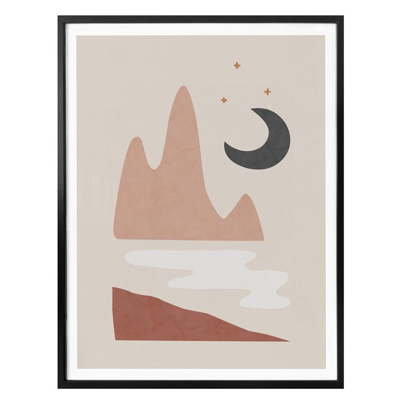 Póster Orara Studio - Paisaje nocturno
