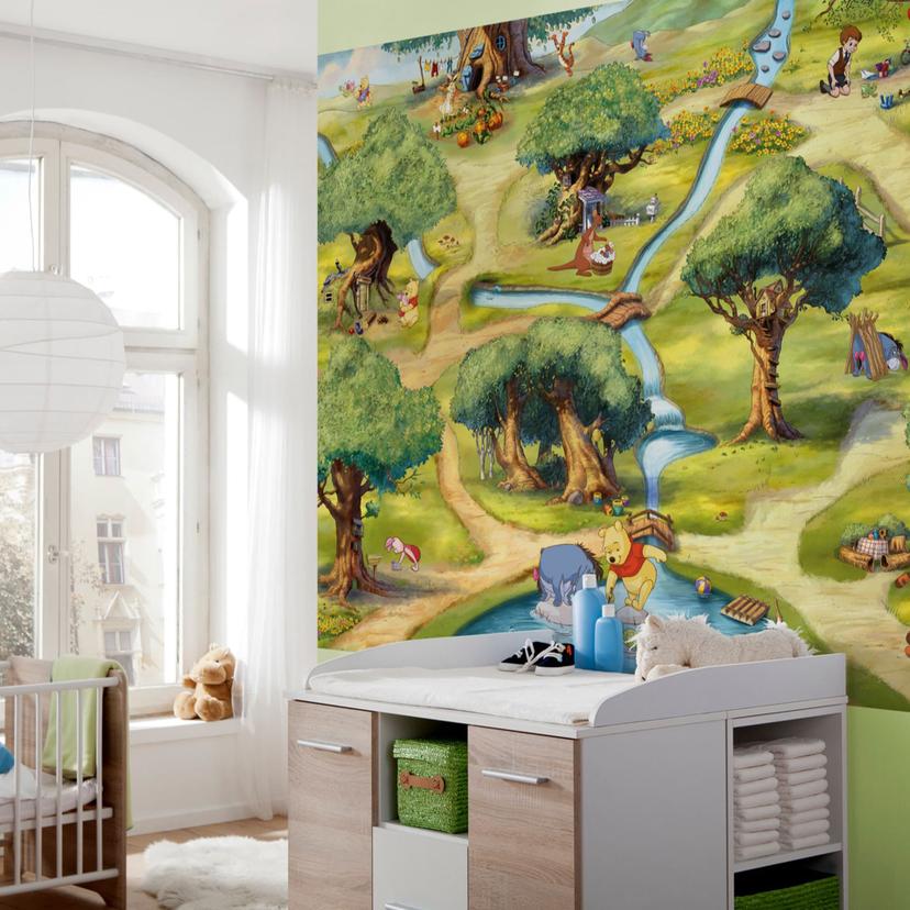 Fotobehang Papierbehang Honderd Bunderbos