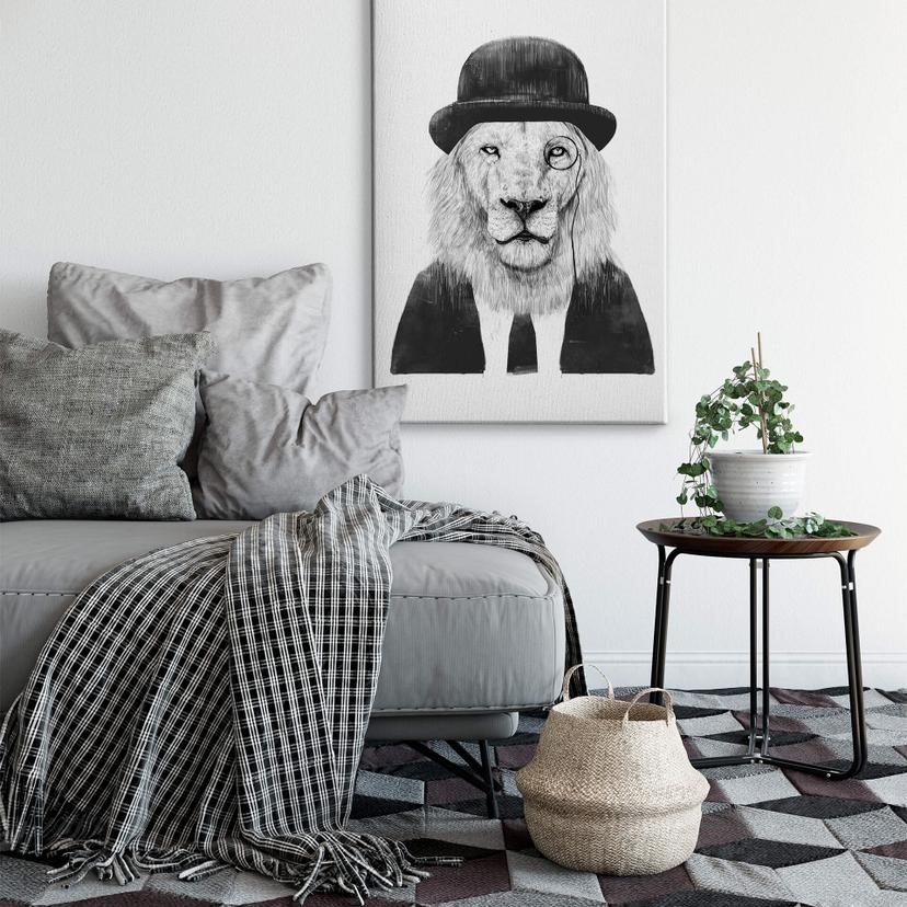 Tableau sur toile Solti - Monsieur lion