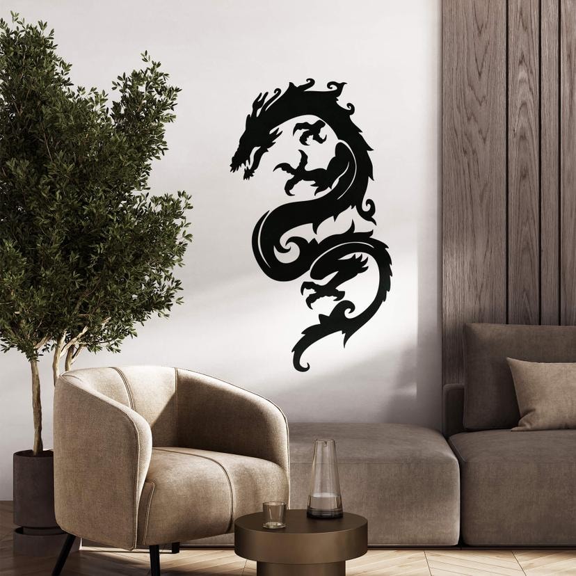 Sticker mural - Dragon