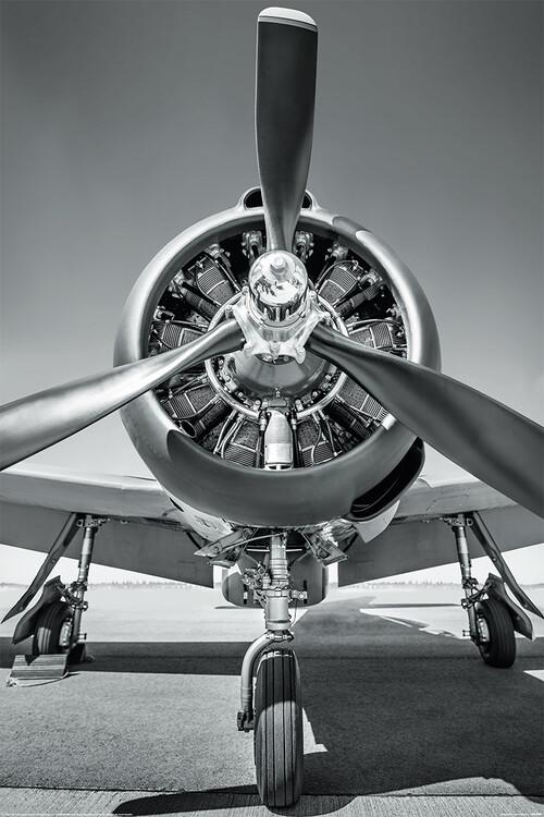 Poster The aeroplane - Propeller 61x91,5 cm