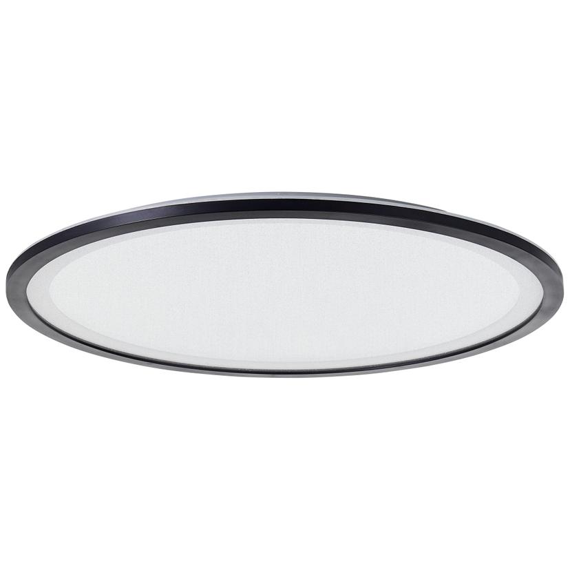 Deckenleuchte Liz, schwarz, 3 x 50 cm, Glitzeroptik